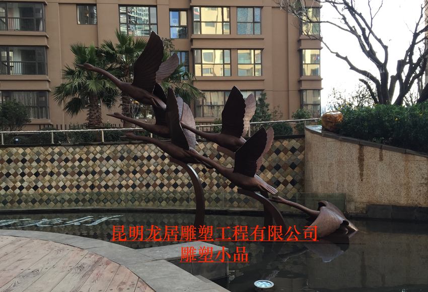 龍居雕塑-銅塑
